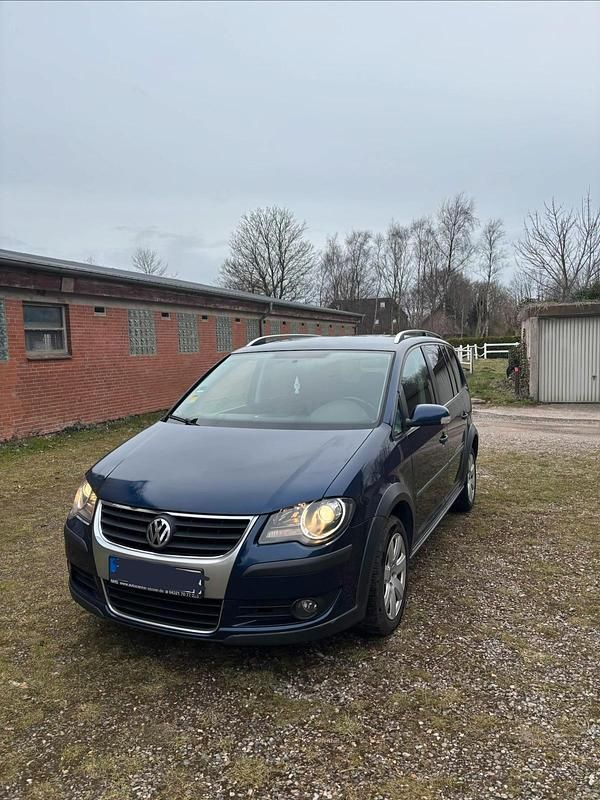 Gebraucht VW Touran Cross 140 PS (102 kW) 2008 Blau Van / Kleinbus
