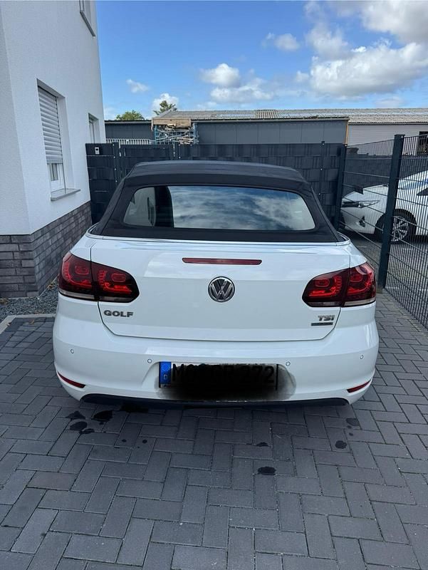 Weiß Gebraucht 2012 VW Golf Cabriolet Cabrio | 6.800 € (Fairer Preis) - Bild 1/4