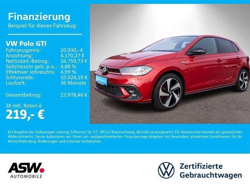 Gebraucht VW Polo GTI 207 PS (152 kW) 2022 Kings red metallic Kleinwagen