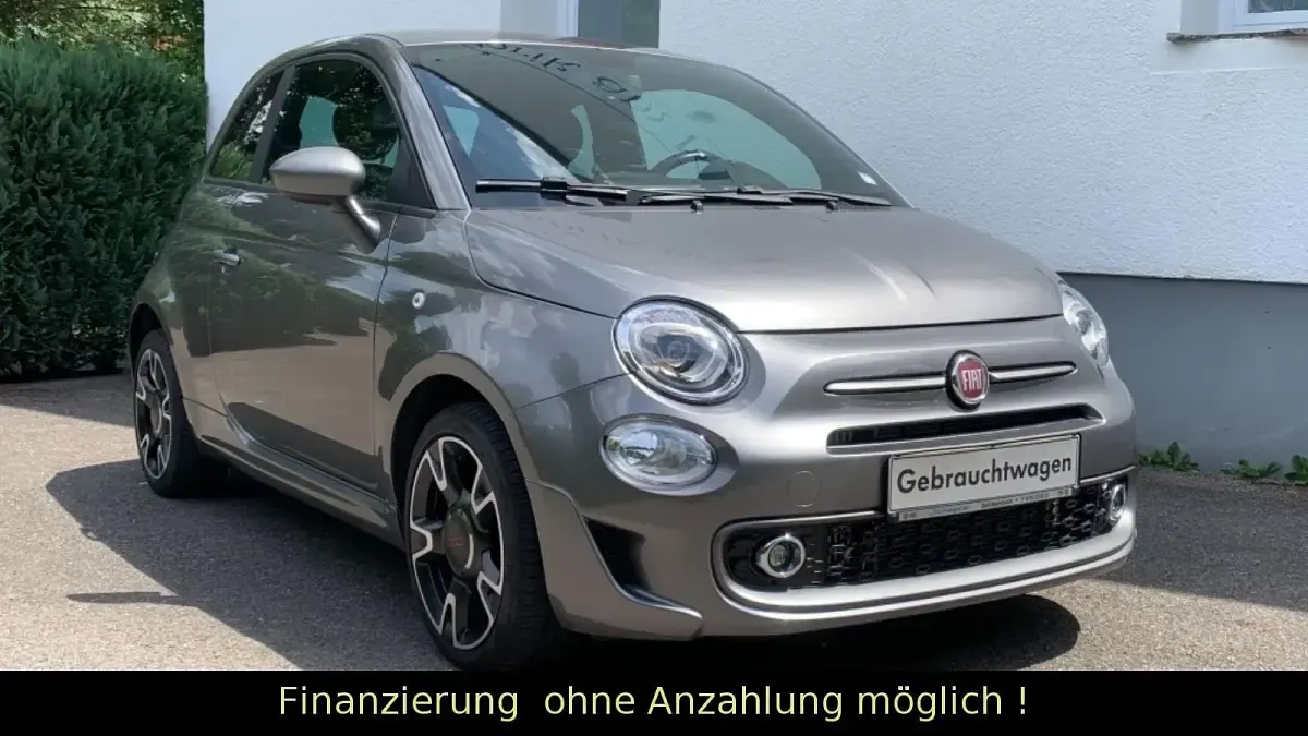 Gebraucht Fiat 500S S 86 PS (63 kW) 2017 Grau Kleinwagen