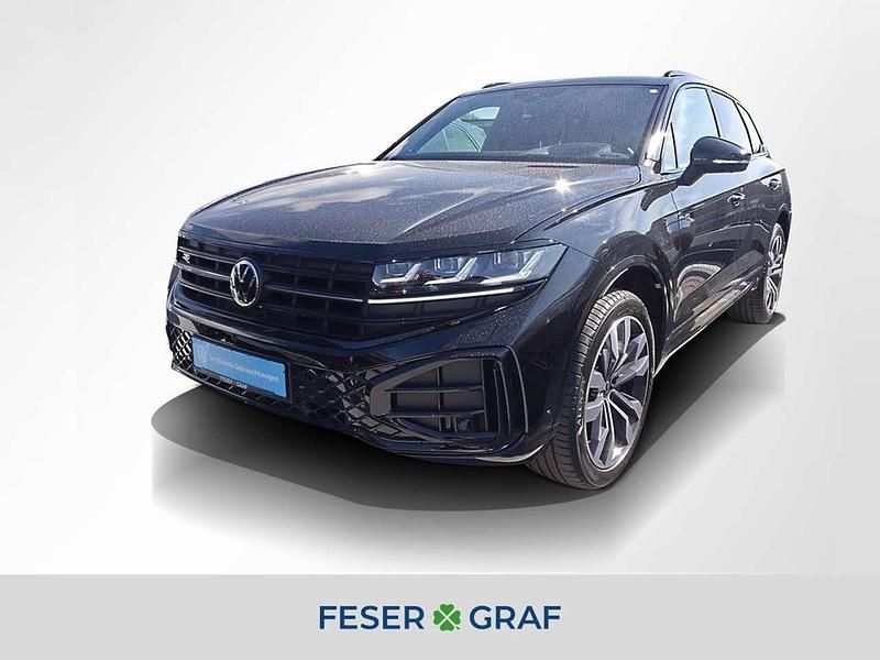 Grenadillschwarz metallic Gebraucht 2024 VW Touareg R-line SUV | 75.840 € (Teuer) - Bild 1/2
