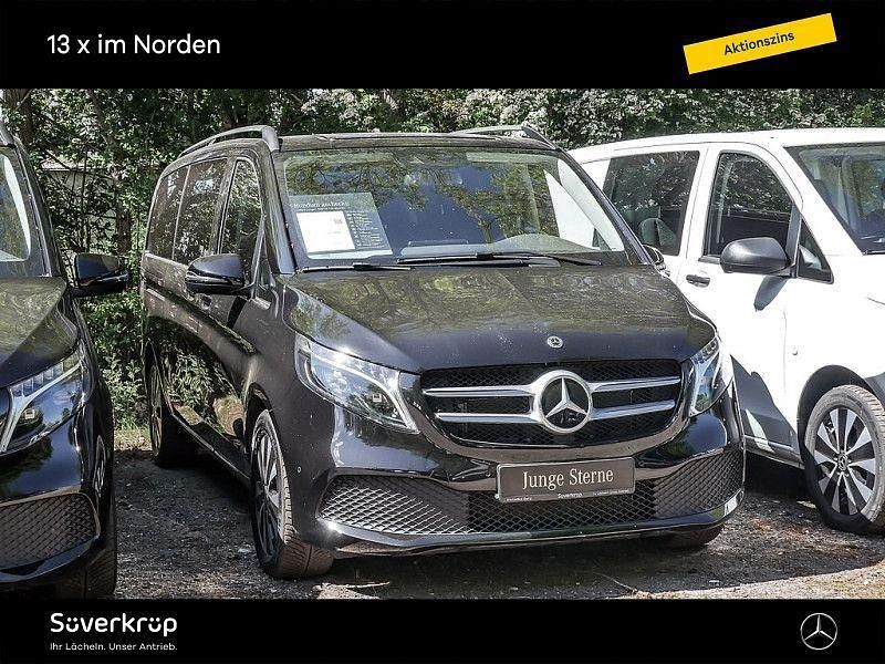 Obsidianschwarz Gebraucht 2024 Mercedes V250 Edition Van / Kleinbus | 63.890 € (Fairer Preis) - Bild 1/4