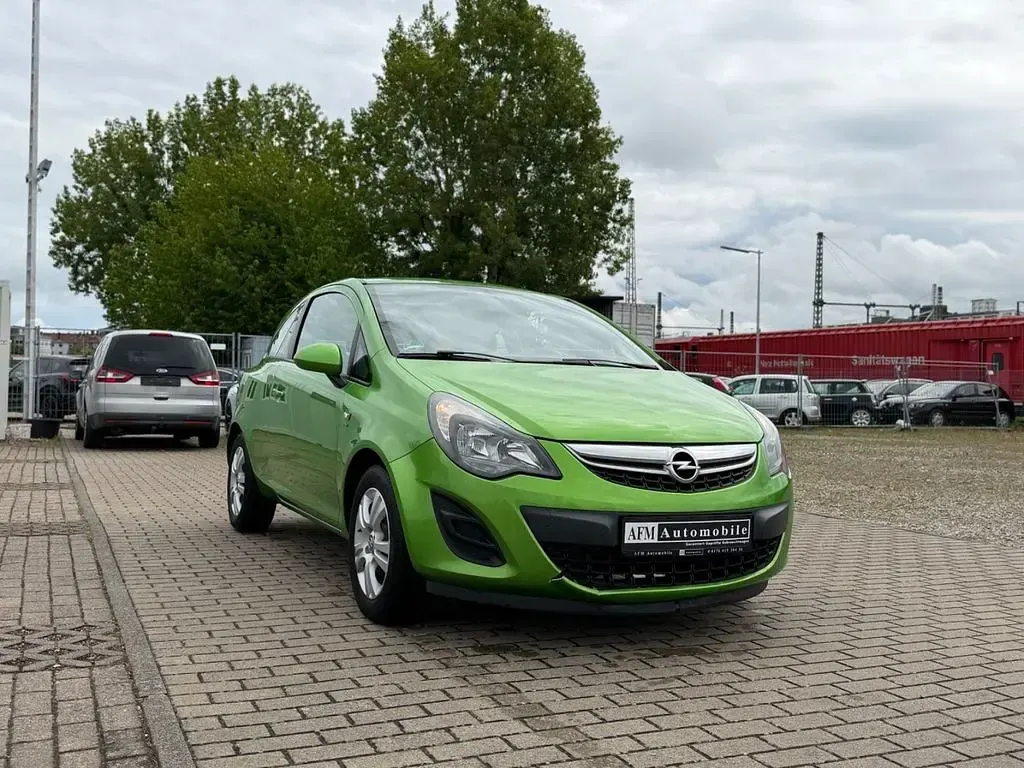 Gebraucht Opel Corsa Energy 87 PS (63 kW) 2014 Grün Kleinwagen