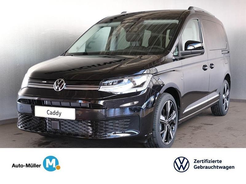 Neu VW Caddy Style 122 PS (89 kW) 2025 Schwarz Van / Kleinbus