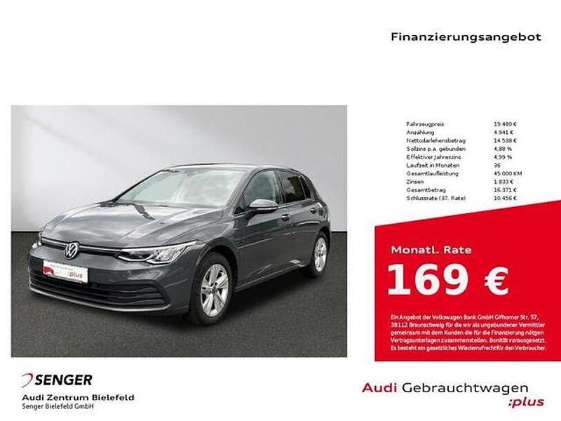 Delfingrau Gebraucht 2020 VW Golf VIII Life Limousine | 19.480 € (Guter Preis) - Bild 1/3
