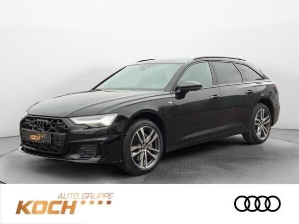Schwarz (mythosschwarz metallic) Neu 2025 Audi A6 S-Line Kombi | 83.691 € (Teuer) - Bild 1/4