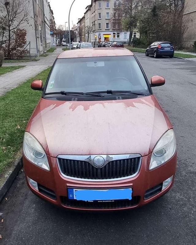 Gebraucht Skoda Fabia 60 PS (44 kW) 2007 Orange Kleinwagen