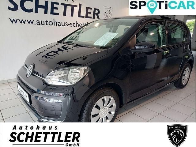 Schwarz Gebraucht 2017 VW up! move up! Kleinwagen | 8.490 € - Bild 1/4