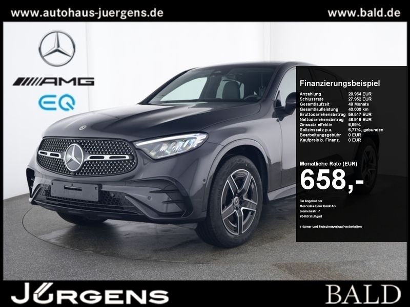 Grau Gebraucht 2024 Mercedes GLC300e AMG Coupé | 69.880 € (Superpreis) - Bild 1/4