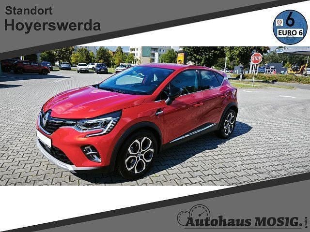 Rot schwarz Gebraucht 2022 Renault Captur Intens SUV | 18.990 € (Guter Preis) - Bild 1/3