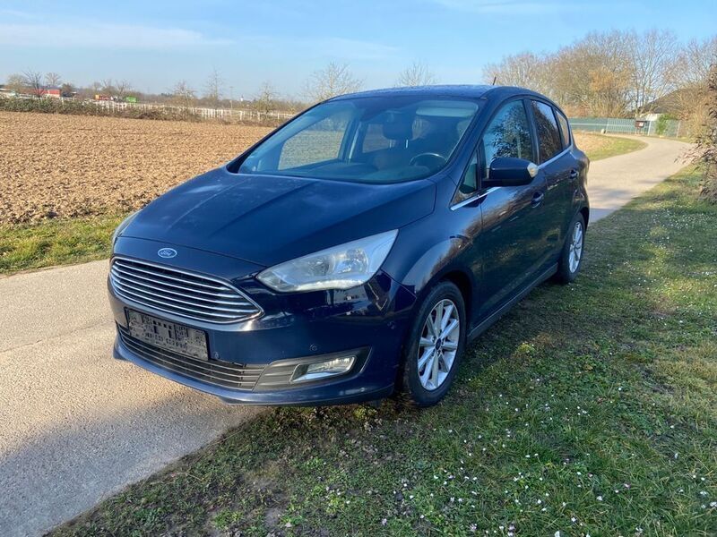 Gebraucht Ford C-MAX Titanium 170 PS (125 kW) 2017 Blau Van / Kleinbus