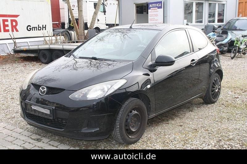 Schwarz Gebraucht 2009 Mazda 2 Impuls Kleinwagen | 990 € (Superpreis) - Bild 1/4