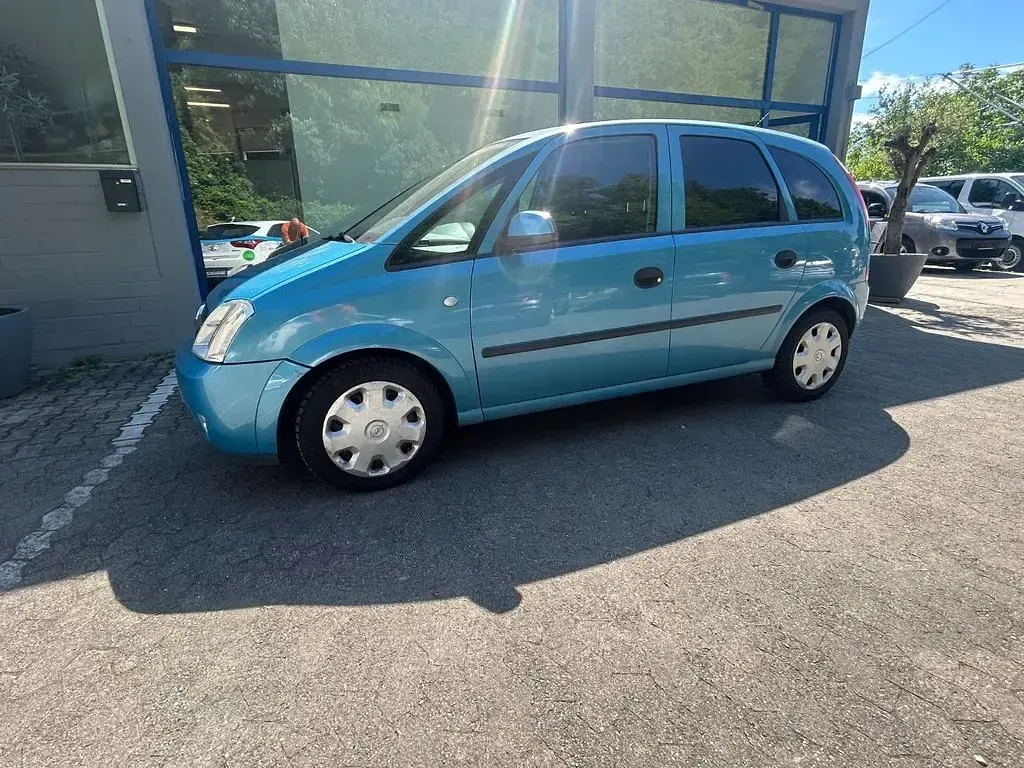 Gebraucht Opel Meriva Basis 101 PS (74 kW) 2004 Blau Van / Kleinbus