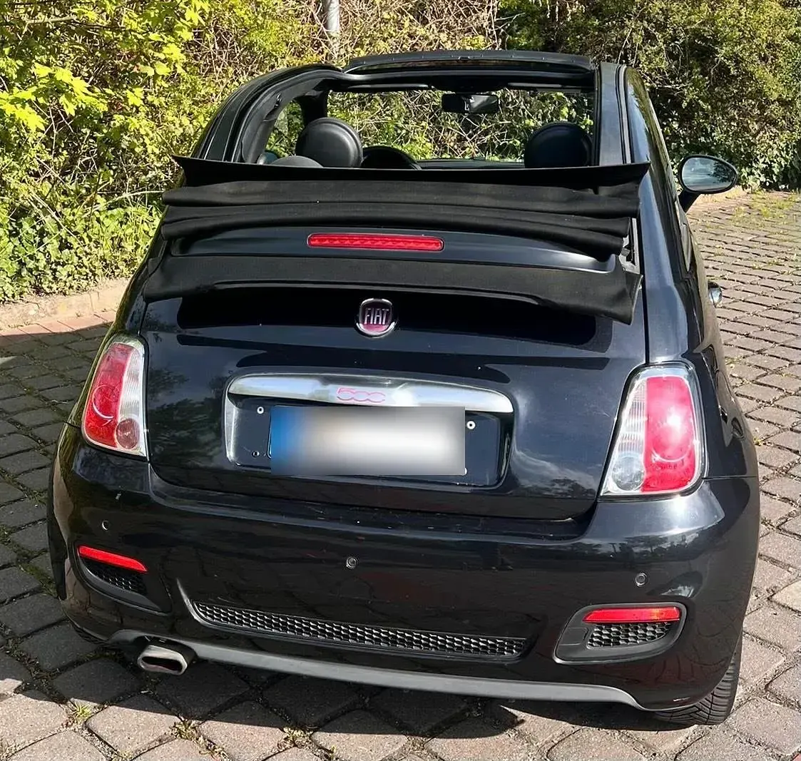 Gebraucht Fiat 500 69 PS (50 kW) 2014 Schwarz Cabrio