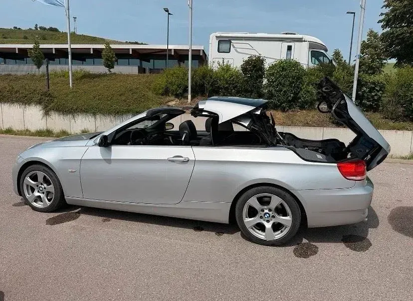 Gebraucht BMW 320 Cabriolet 170 PS (125 kW) 2008 Silber Cabrio