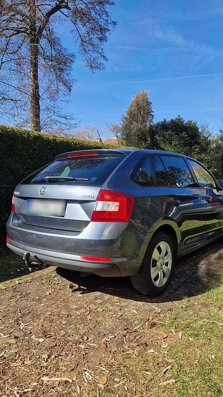 Gebraucht Skoda Rapid 90 PS (66 kW) 2016 Grau Kleinwagen