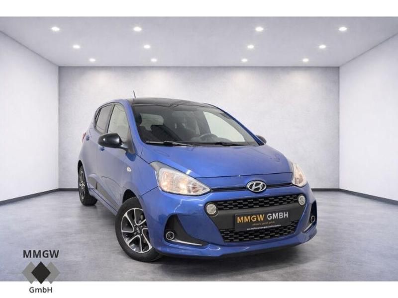 Gebraucht Hyundai i10 Passion 87 PS (63 kW) 2018 Blau Kleinwagen