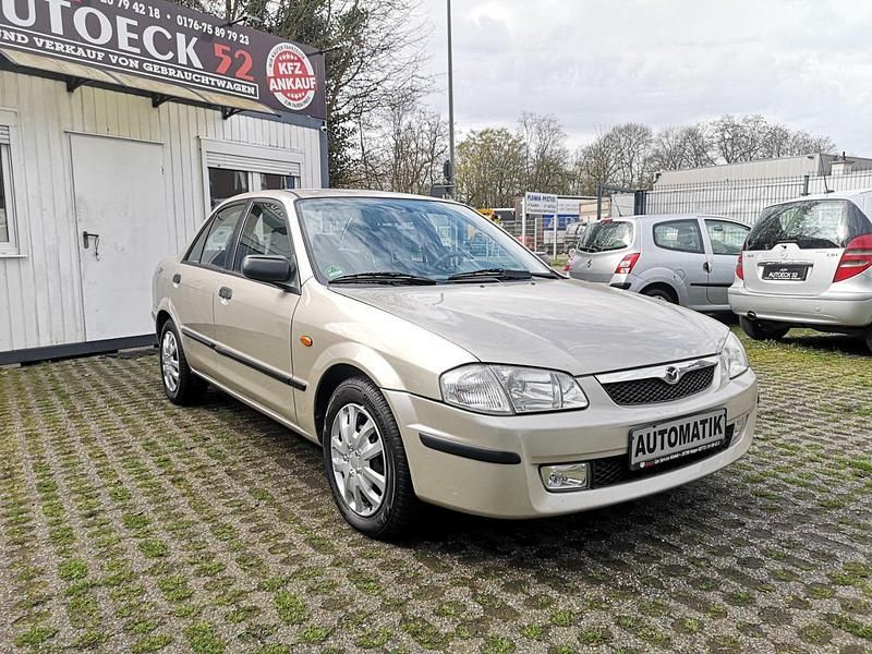Gebraucht Mazda 323S 72 PS (52 kW) 2000 Gold Kleinwagen