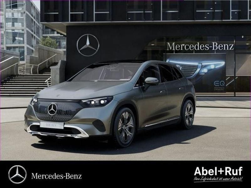 Lack selenitgrau (metallic) Gebraucht 2024 Mercedes EQE350 SUV Electric Art SUV | 62.799 € - Bild 1/4