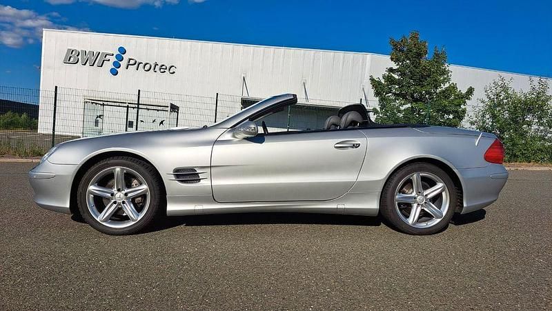 Gebraucht Mercedes SL500 306 PS (225 kW) 2001 Silber Cabrio