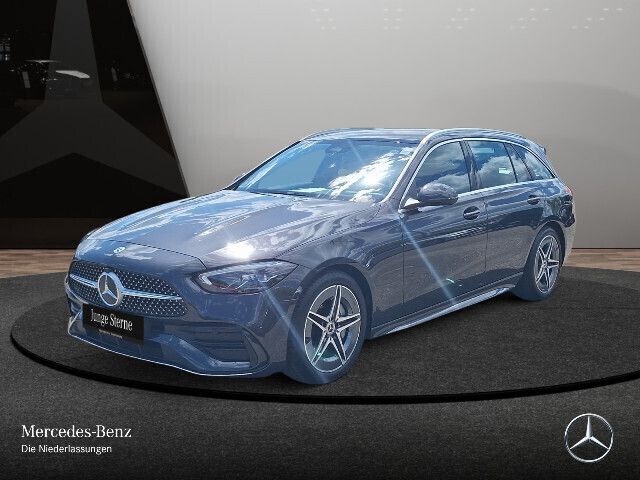 Graphitgrau Gebraucht 2024 Mercedes C200 AMG Kombi | 39.990 € (Fairer Preis) - Bild 1/4