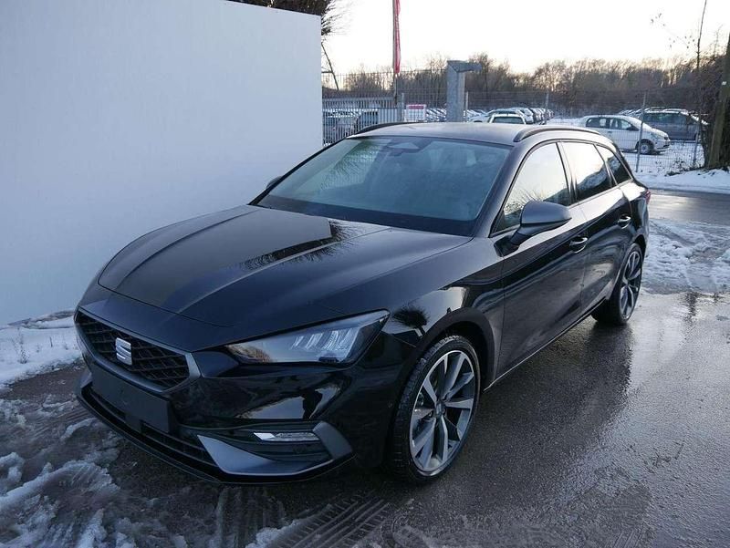 Neu Seat Leon FR 150 PS (110 kW) 2025 Midnight schwarz meta... Kombi