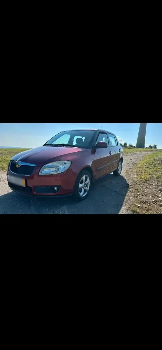 Gebraucht Skoda Fabia 86 PS (63 kW) 2008 Rot Limousine