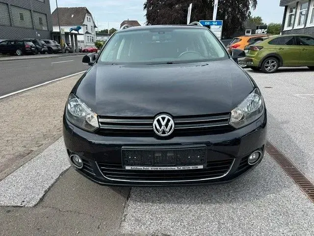 Gebraucht VW Golf VI Style 122 PS (89 kW) 2012 Schwarz Kombi