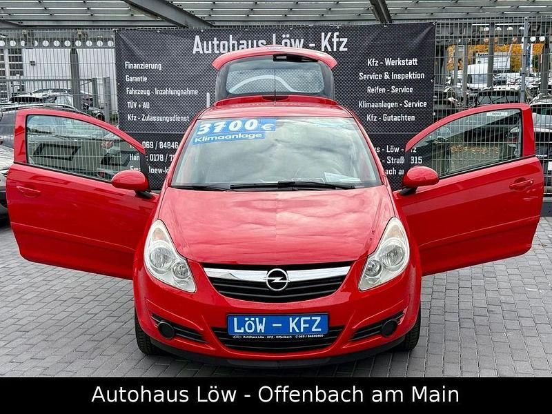 Rot Gebraucht 2007 Opel Corsa Edition Kleinwagen | 3.700 € (Teuer) - Bild 1/4