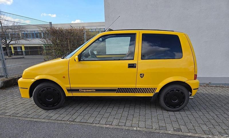 Gebraucht Fiat Cinquecento 54 PS (39 kW) 1997 Gelb Kleinwagen