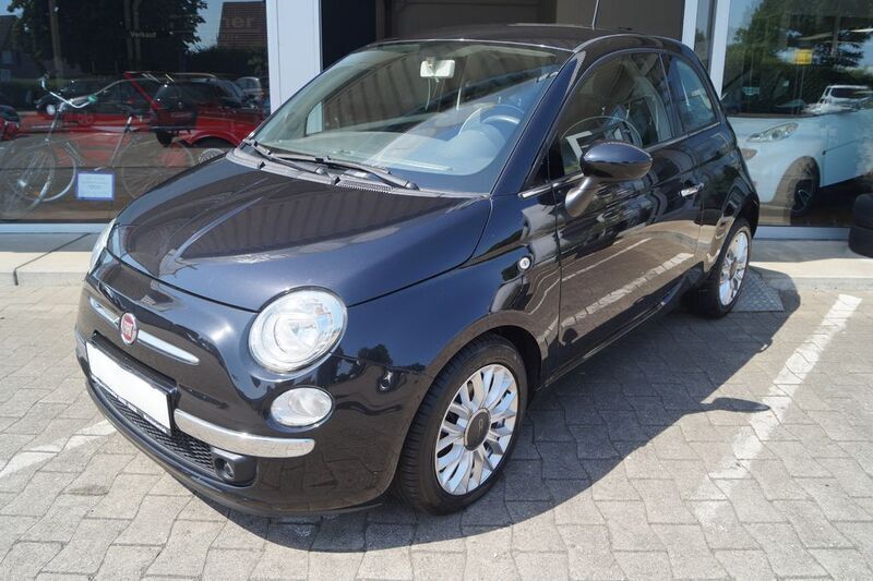 Schwarz Gebraucht 2015 Fiat 500 Lounge Kleinwagen | 9.700 € (Etwas zu teuer) - Bild 1/4