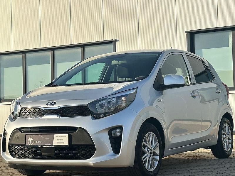 Silber Gebraucht 2021 Kia Picanto DREAM-TEAM Edition Kleinwagen | 12.990 € (Fairer Preis) - Bild 1/4