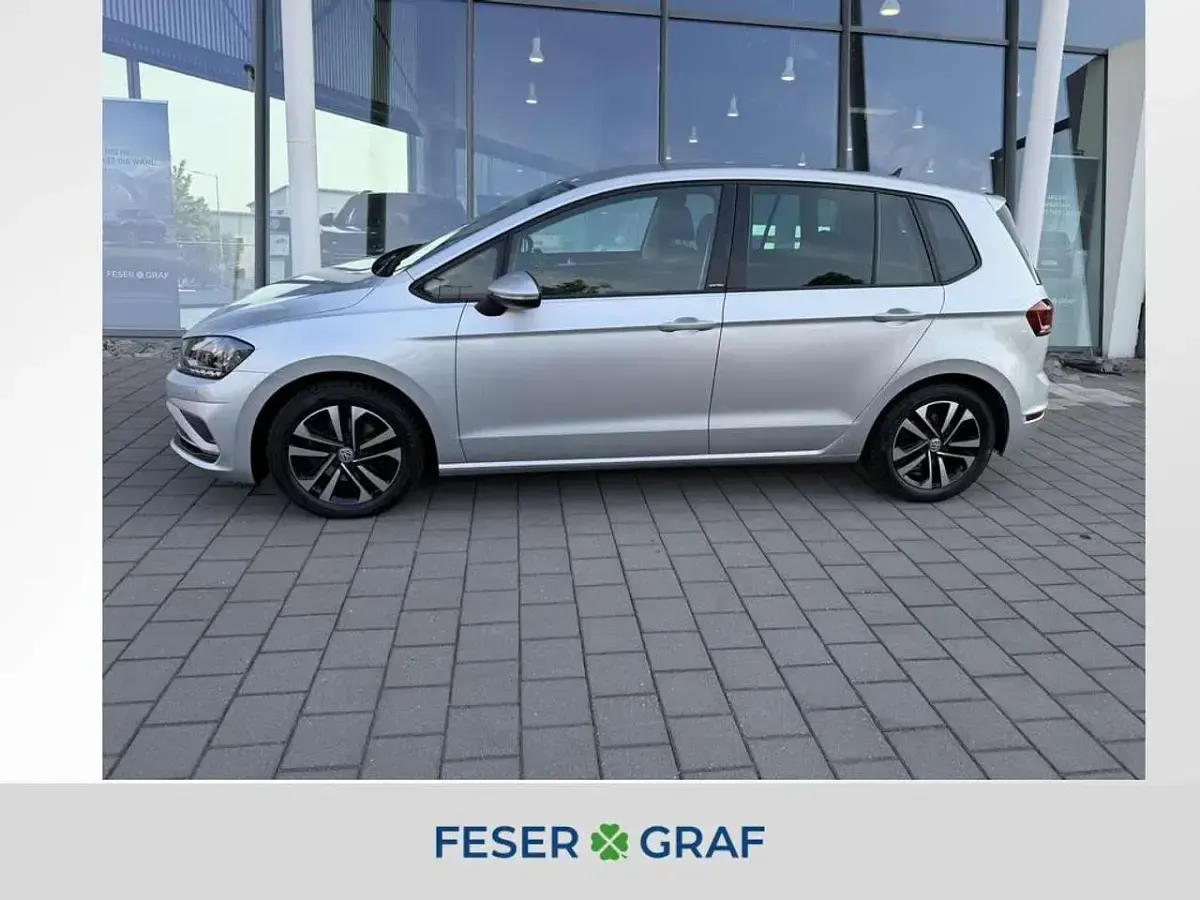 Gebraucht VW Golf VII United 150 PS (110 kW) 2020 Silber Van / Kleinbus