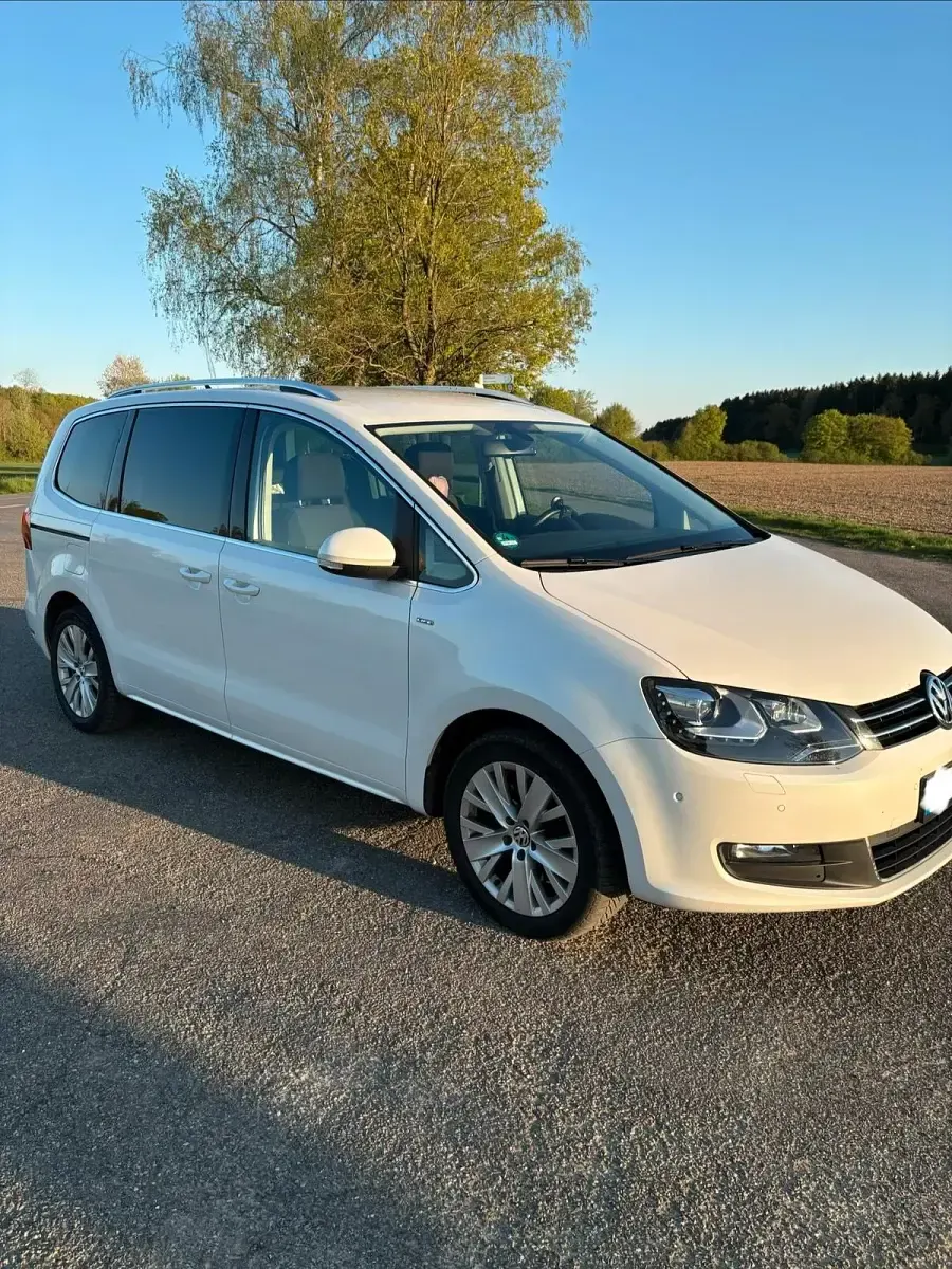 Usata VW Sharan 140 CV (102 kW) 2013 Bianco Monovolume