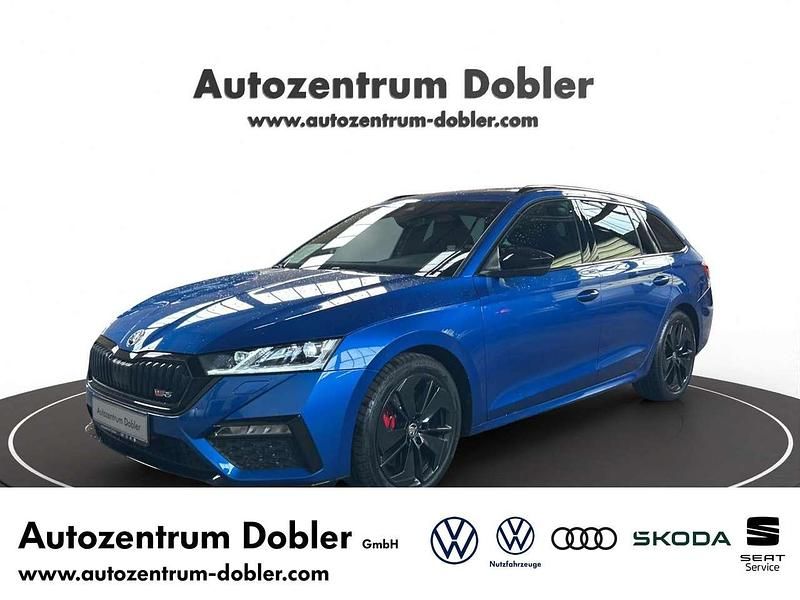 Blau Gebraucht 2023 Skoda Octavia RS Kombi | 32.840 € (Guter Preis) - Bild 1/4