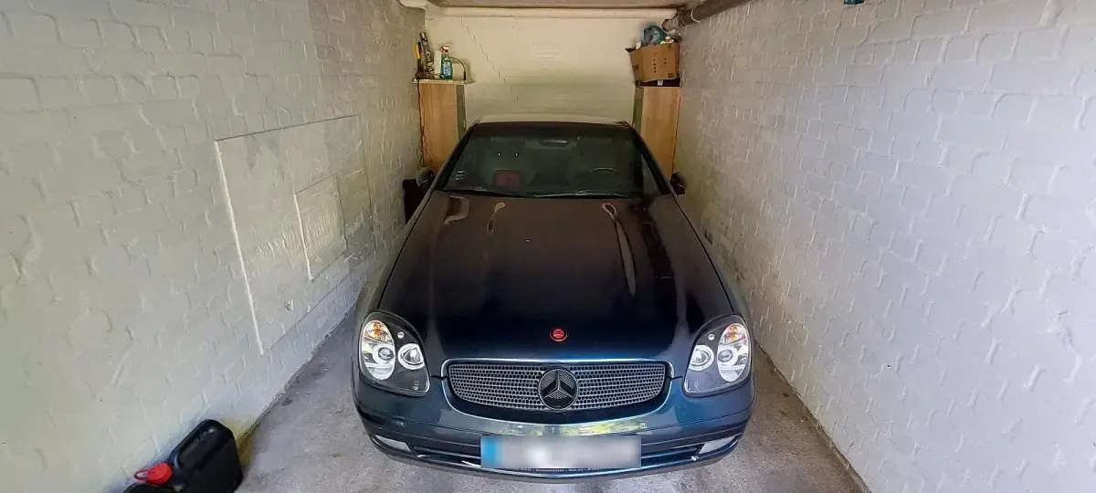 Gebraucht Mercedes SLK230 198 PS (145 kW) 1998 Schwarz Cabrio