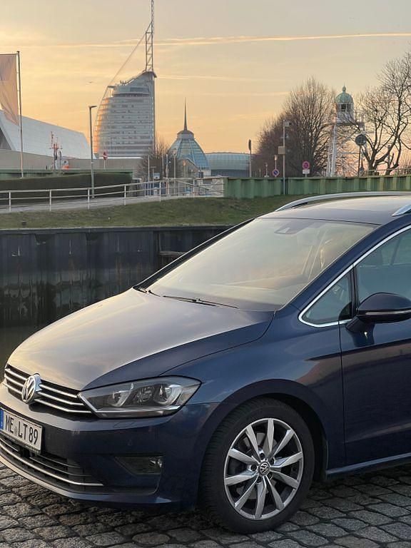 Gebraucht VW Golf Sportsvan Highline 150 PS (110 kW) 2015 Blau Van / Kleinbus