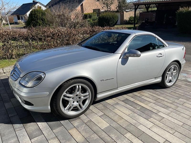 Gebraucht Mercedes SLK32 AMG AMG 354 PS (260 kW) 2002 Silber Cabrio