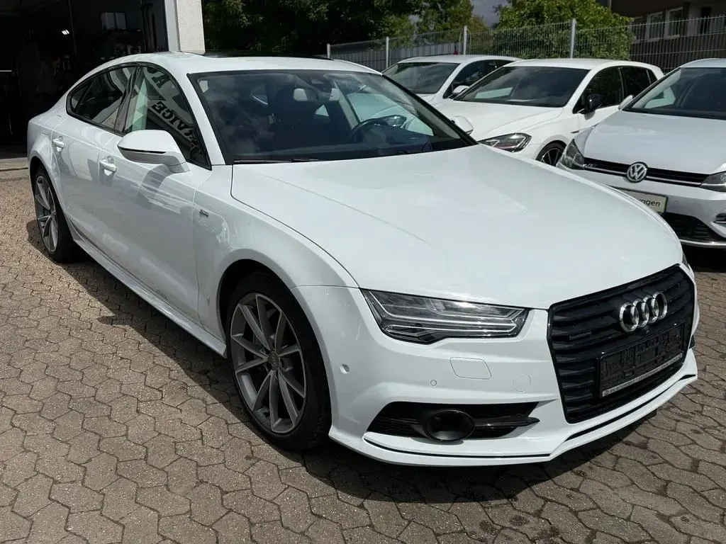 Gebraucht Audi A7 Sportback S-Line 320 PS (235 kW) 2015 Weiß Kleinwagen
