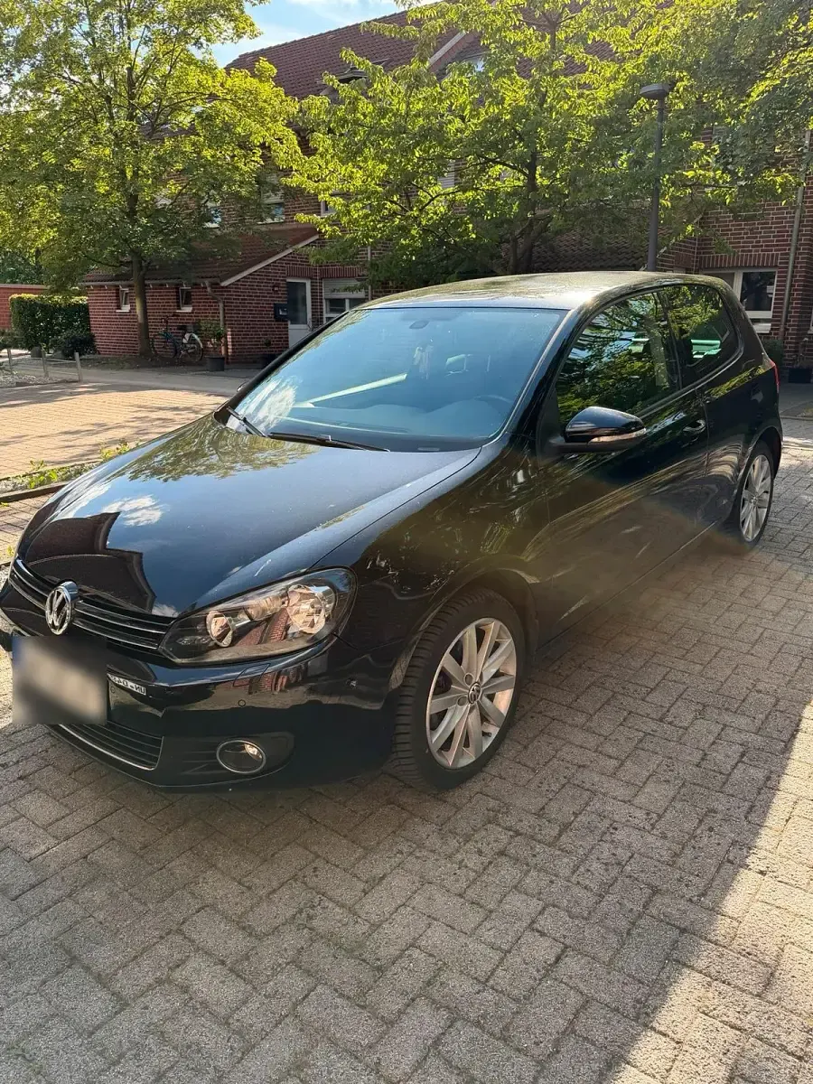 Gebraucht VW Golf VI Highline 160 PS (117 kW) 2009 Schwarz Kleinwagen