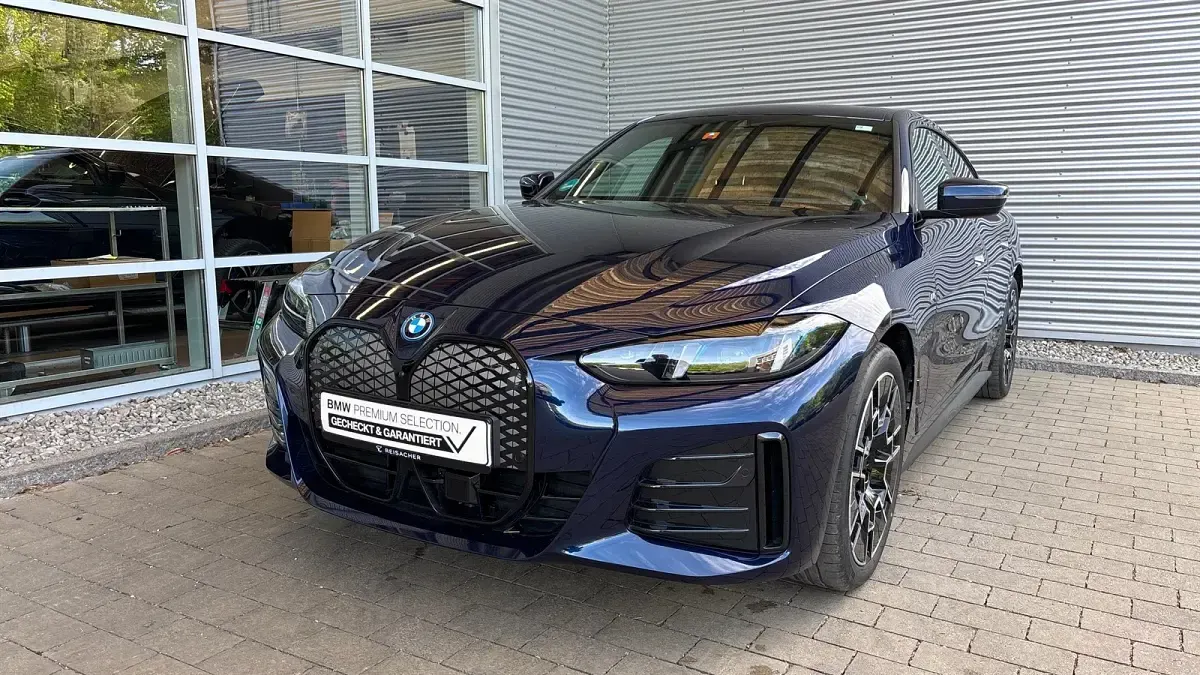 Brugt BMW i4 Efficient Dynamics 250 kW (340 HK) 2025 Blå Sedan
