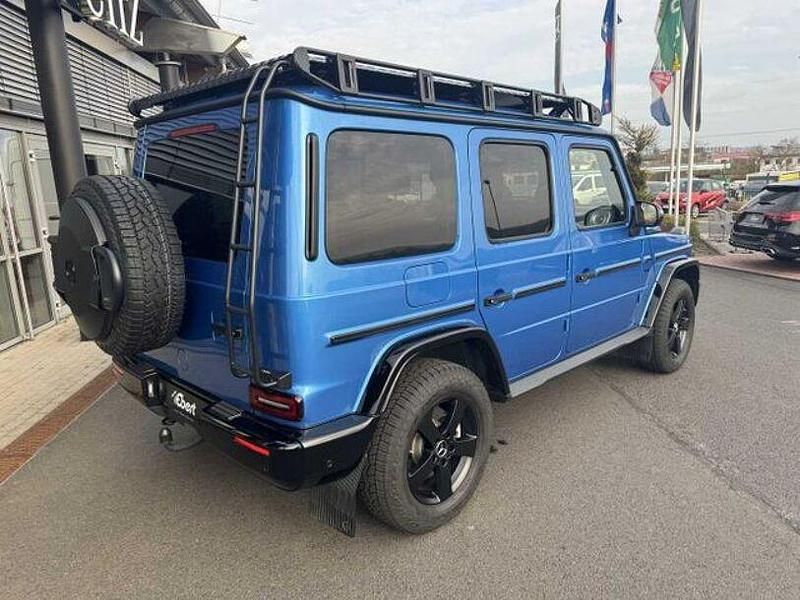 Gebraucht Mercedes G500 421 PS (309 kW) 2023 G manufaktur suedseeblau metallic (metallic) SUV