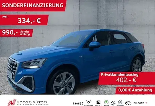 Gebraucht Audi Q2 S-Line 150 PS (110 kW) 2022 Blau SUV