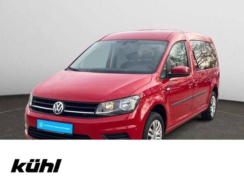 Kirschrot Gebraucht 2020 VW Caddy Trendline Van / Kleinbus | 29.990 € (Teuer) - Bild 1/4