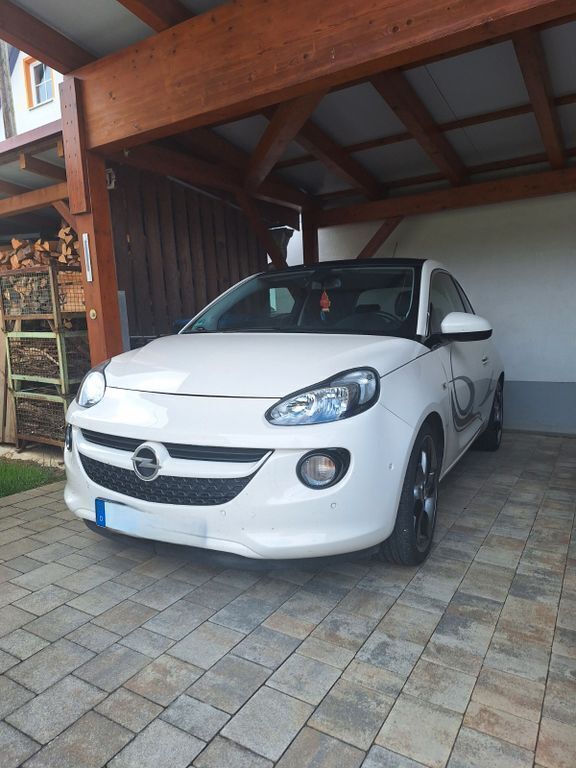 Weiß Gebraucht 2019 Opel Adam Open Air Kleinwagen | 10.600 € - Bild 1/4