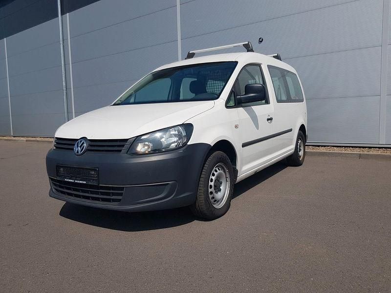 Weiß Gebraucht 2013 VW Caddy Maxi Van / Kleinbus | 6.300 € (Guter Preis) - Bild 1/4