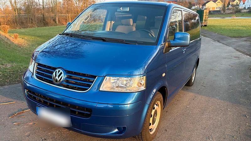 Usata VW T5 131 CV (96 kW) 2004 Blu Furgone