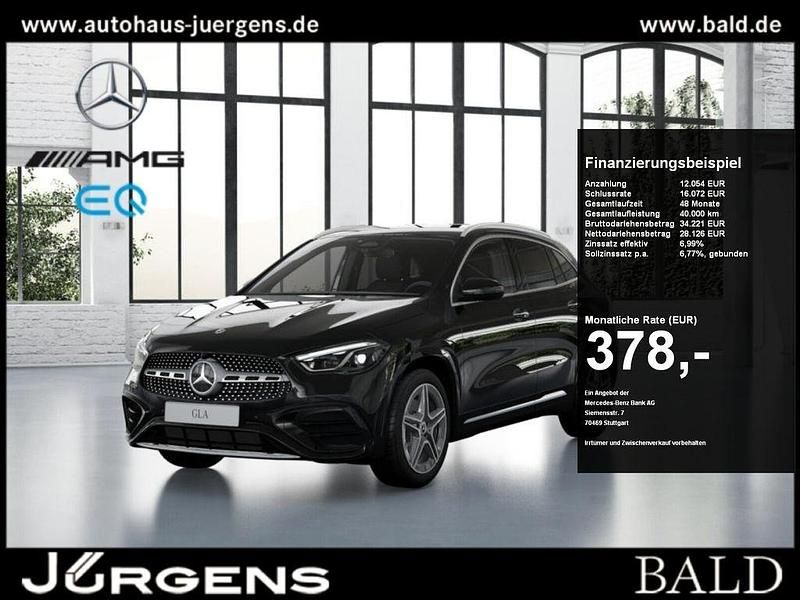 Unilack nachtschwarz Gebraucht 2024 Mercedes GLA200 AMG SUV | 38.590 € (Guter Preis) - Bild 1/3