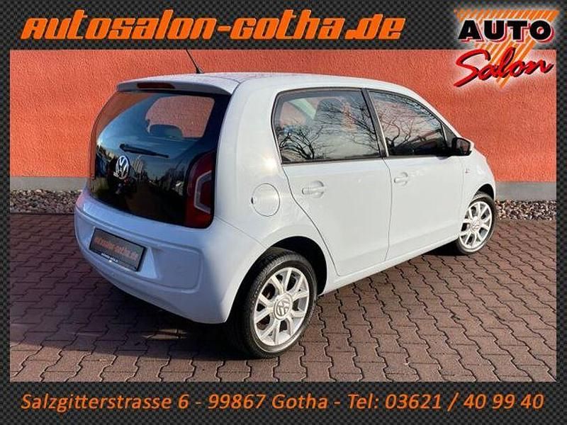 Gebraucht VW up! move up! 75 PS (55 kW) 2012 Pool blau Kleinwagen