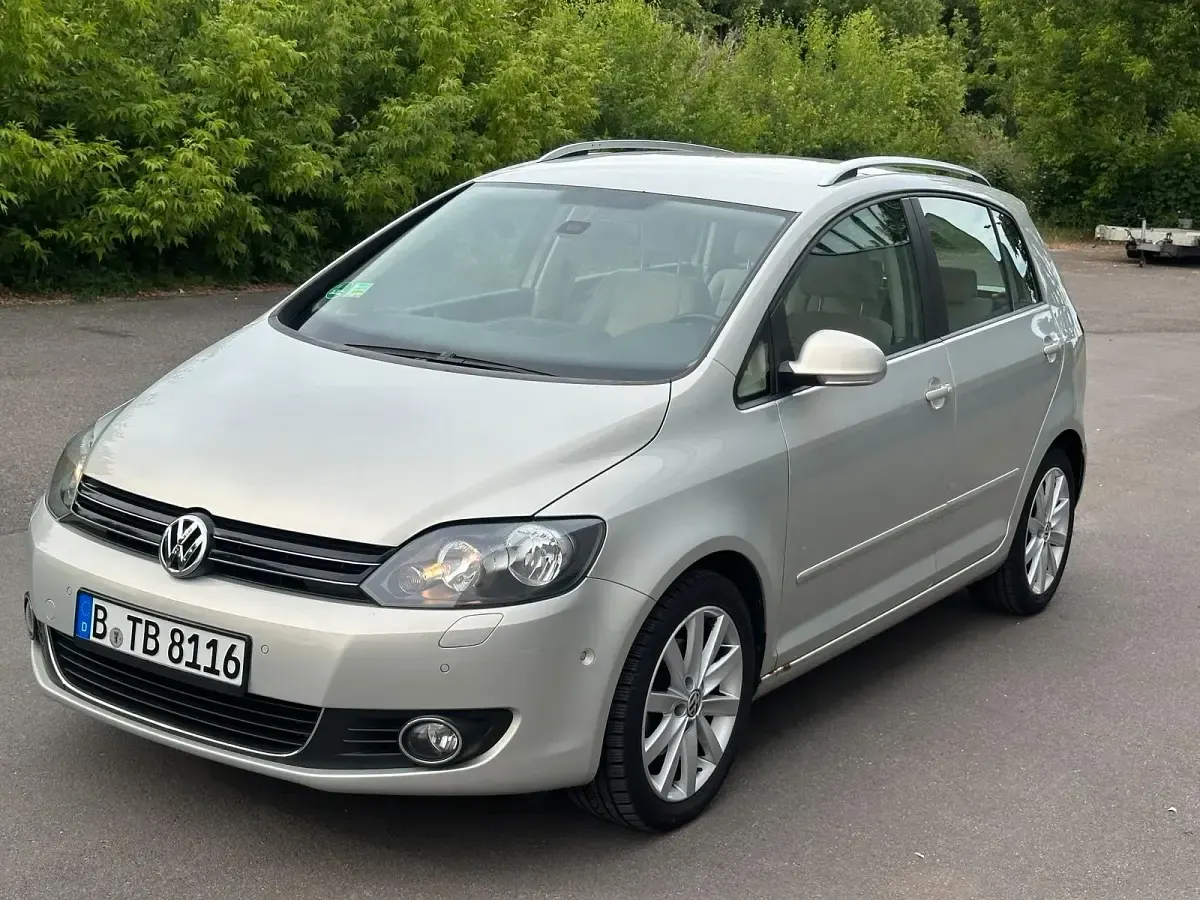 Gebraucht VW Golf Plus Highline 122 PS (89 kW) 2008 Silber Van / Kleinbus